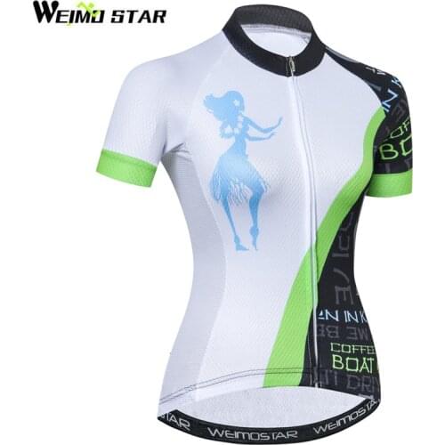 Weimostar Bike Team Women Racing Cycling Jersey Shirt Summer MTB Bicycle Cycling Clothing Ropa Ciclismo Quick Dry Bike Jersey