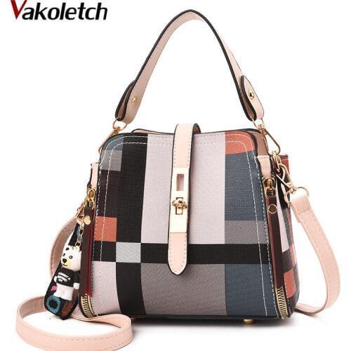 Female Messenger Bags High Quality PU Leather Handbag Crossbody Bags NEW HOT SALE Shoulder Bags Women Casual Tote Bag KL724