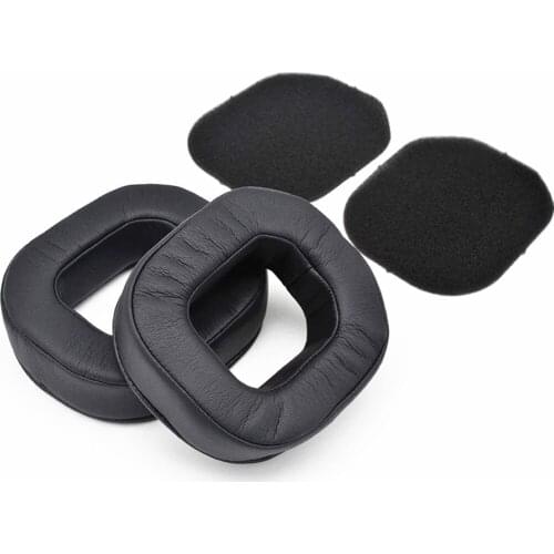 1 Pair of Replacement Earpads Cushion Cover Ear Pads Pillow Foam Earmuffs Repair Parts for Astro A40 Gaming Headset Headphones
