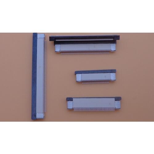 10PCS FPC FFC 0.5mm Pitch 4/5/6/7/8/10/12/14/18/20/22/24/30/32/36/40/50/60 Pin Drawer Type Ribbon Flat Connector Bottom Contact
