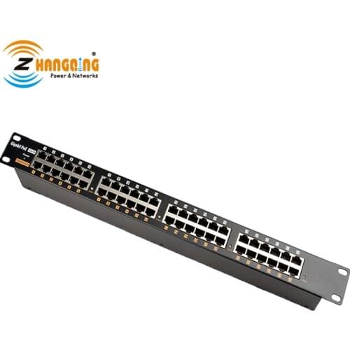 24 Port Gigabit Passive PoE Injector LED Indicator with Load Balance For Networking IP Camera UBNT CCTV sets