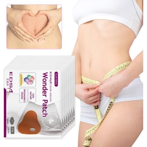 5PC Slim Patch Navel Sticker Slimming Fat Burning For Losing Weight Cellulite Fat Burner For Weight Loss Navel Paste Belly Waist