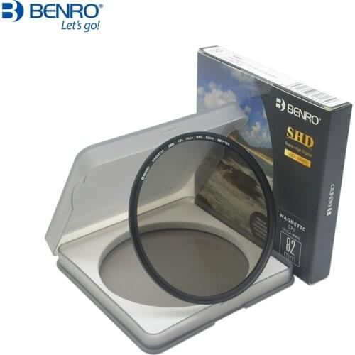 Benro SHDMCPL82 Magnetic SHD CPL ULCA WMC 82mm Filter Waterproof Optical Glass Anti-oil Anti-scratch Circular Polarizer Filters