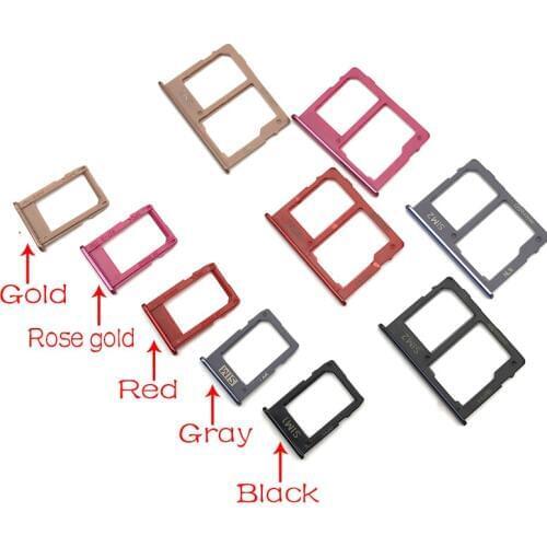For Samsung Galaxy J6+ J610F J6 Plus/J4+ J415F J4 PLUS 2018 6.0 inch SIM Card Tray Slot Holder Adapter Accessories