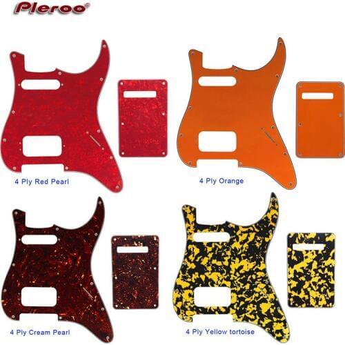 Guitar Parts-For US 72' 11 Screw Hole Standard St Deluxe Humbucker Hs Guitar pickguard & Back Plate Scratch Plate