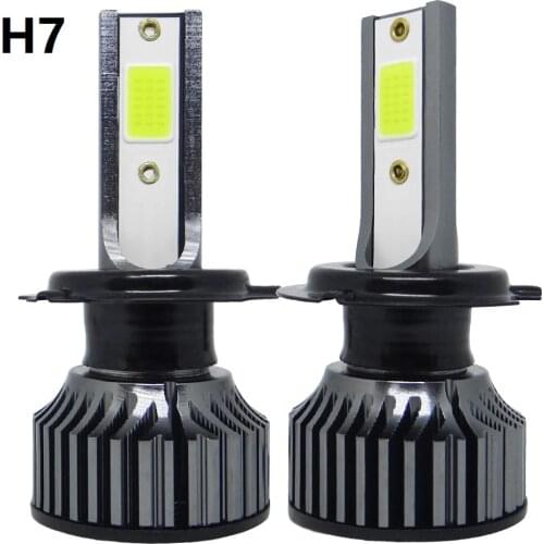 Factek Car Light H4 LED 12000LM H7 72W H4 Low Hi Beam Autombile Headlamps 9006/HB4 9005/HB3 H8 H11 H3 Fog Lamp 6500K 8000K