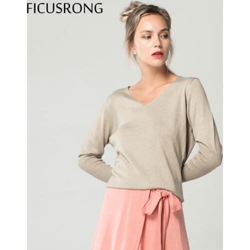 FICUSRONG Women's Sweaters And Cardigans