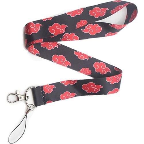 JF0203 Anime Lanyard Cool Neck Strap Mobile Phone Keys ID Card Holder Lanyard For Keys DIY Hanging Rope Cosplay Accessories Gift