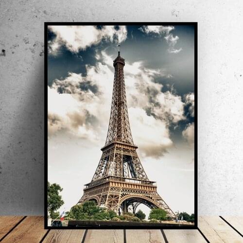 Canvas painting Picture Paris Eiffel Tower posters Modular painting on the wall for living room Home Decoration