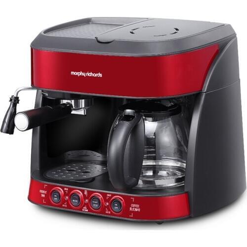 Home office coffee maker Fully automatic Italian type Milk - beating bubble Multifunction Three - in - one coffee machine