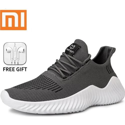 Xiaomi Mijia Sneakers Men Breathable Lightweight Sneaker Mens Casual Shoes Comfortable Non-slip Wear-resisting Sports Shoes