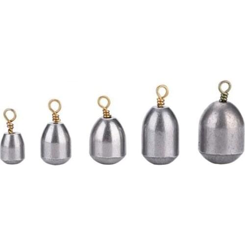 25Pcs Outdoor Fishing Sinkers Weight Set Angler Tackle Accessory Sea Fishing Weights