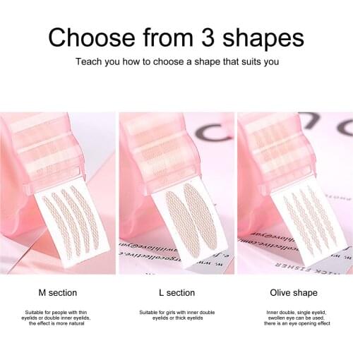 Invisible Eyelid Patch Lift Anti Wrinkle Eye Magic Strips Plum Blossom Shape Reel DL