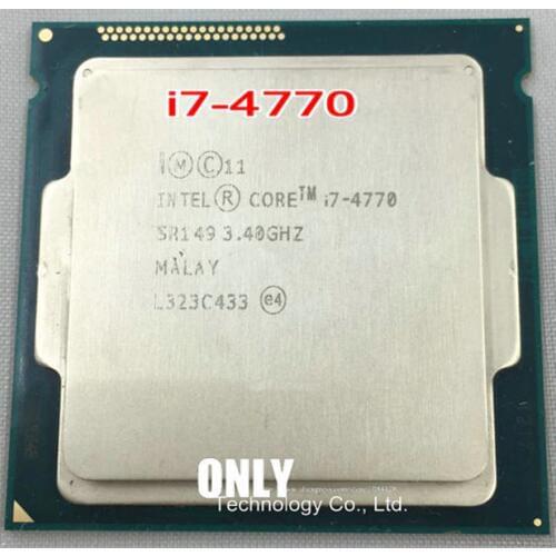 Intel Core Processor I7 4770 I7-4770 CPU LGA 1150 Quad-Core cpu 100% working properly Desktop Processor