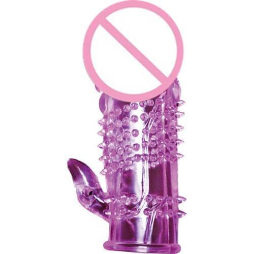 Silicone Penis Ejaculation Delay Sleeve #O Cock Erection Ring Sexual Aid Condom