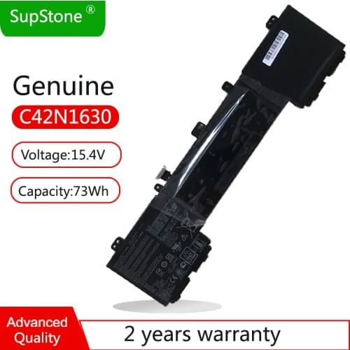 SupStone New Original C42N1630 C42PHCH Laptop Battery For Asus Zenbook Pro UX550 UX550VD UX550VE UX550VE-1A UX550VE-BN013T XH71