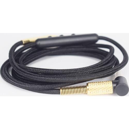 HD598 Upgrade headphone Cable line with MIC Volume for Sennheiser HD558 HD518 HD 598 Headphone Cables Wires Hifi OCCC line