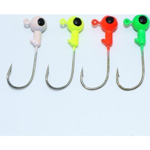 10pcs Jig Hook fishing Lures Sharp Soft bait Lure Hook Quality Assurance