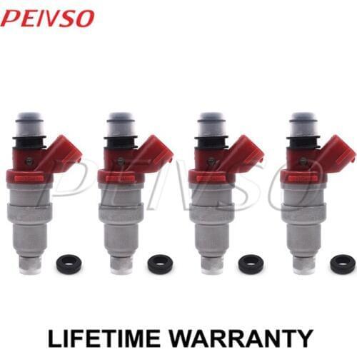 4x 23209-11070 23250-11070 fuel injector for LEXUS GEN ES300 3.0L 1998-1999 1MZFE