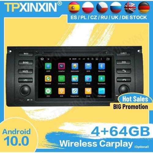 Car Radio 2 Din Stereo Screen Android For BMW X5 M5 E39 1995 1996 1997 1998 2000 2001 2002 2003 GPS Player Auto Audio Head Unit