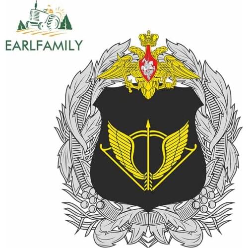 EARLFAMILY 13cm x 11.3cm Car Sticker Special Operations Forces Russia Vinyl Badge Decal JDM Window Bumper Car Styling