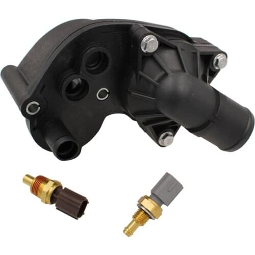 Engine Coolant Thermostat Housing YU3Z-8A586-AA For Ford Explorer Complete Thermostat Housing With Sensors Aftermarket 1997-2001