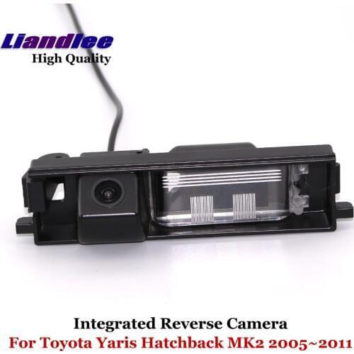 Integrated Special Reverse Camera For Toyota Yaris/Vitz/XP90 Hatchback MK2 2005-2011 Car DVD Player Camera HD SONY CCD CHIP