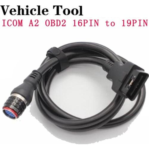 For ICOM A2 Main Cable OBD OBDII OBD2 16 Pin To 19 Pin Connect Adapter Cable