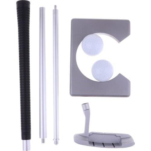 Golf Putting Mat Hole with Putter And Golf Balls with Storage Bag for