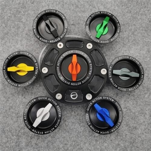 Motorcycle Quick Racing Tank Fuel Oil Cover For APRILIA RS 125 /RS250/ RS4 ALL YEAR RS 250 RSV 1000 2003 Shiver 750 2007-2013