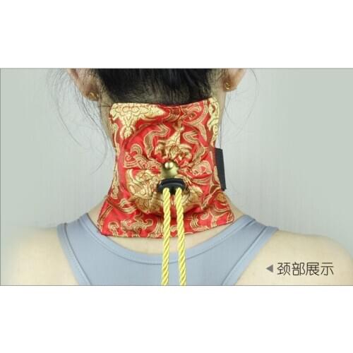 Moxibustion massage Thick Copper Smokeless Moxibustion Massager Box Belt Treatment Therapy For Body Leg Abdomen Neck Massage