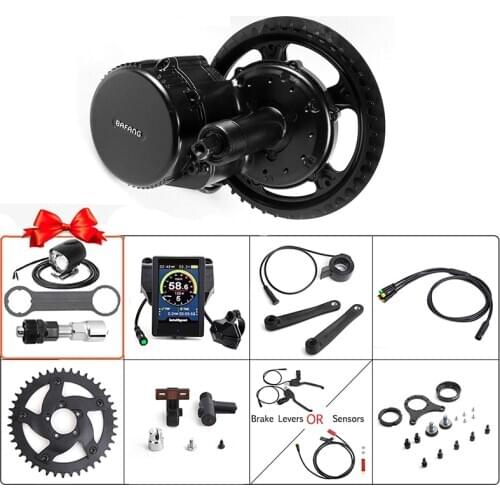 Bafang BBS02B Mid Drive Motor 36V 500W Electric Bicycle Conversion Kits 68-73mm E-bike 8FUN Powerful Engine 44T 46T 48T 52T