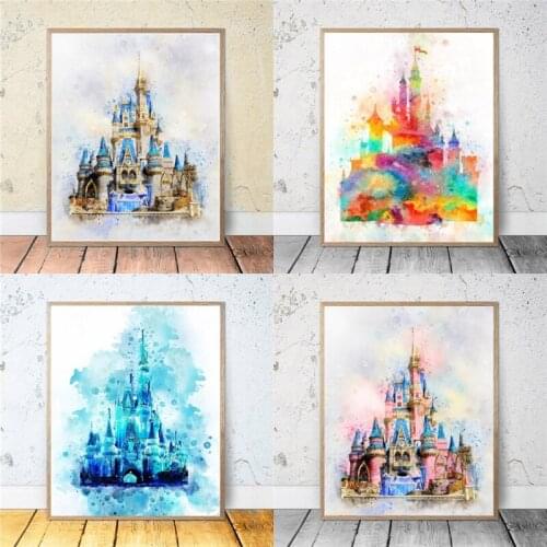DIY 5D Diamond Painting Disney Sleeping Beauty Magic Castle Cross Stitch Kit Full Square Embroidery Mosaic Art Wall Decor