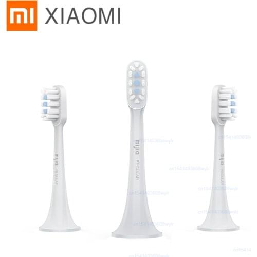 Original XIAOMI MIJIA T300 T500 Sonic Smart Electric Toothbrush Heads 3PCS DuPont brush head Spare Parts Pack Oral Hygiene