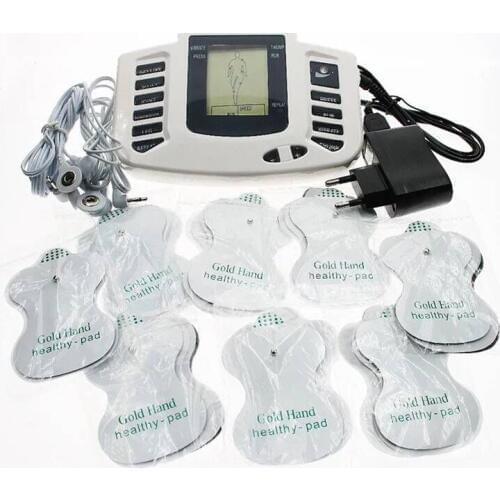 New JR309 Electrical Muscle Stimulator Full Body Relax Therapy Massager Massage Pulse tens Acupuncture Slimming Machine 16pads