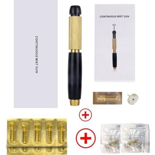 Home 3 Grade Regulating Power Mesotherapy Gun 0.5ml Hyaluron Pen hyaluronic acid Atomizer Gun Facial Anti Wrinkle Lip Lifting