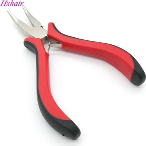 No.6 Hair Extension Pliers / Curving Head with Teeth / Hair Extension Tools