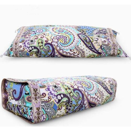 Health Care Full Buckwheat Husk Pillows Cotton Muslin Buckwheat Hull Pillows High And Low Adjustable Bedding Travel Cervical