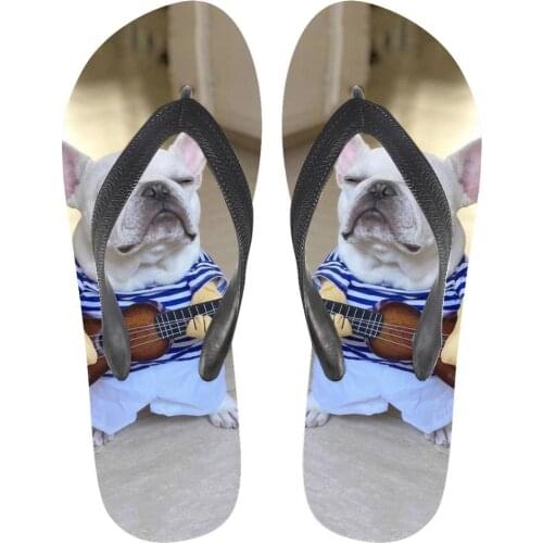 Hot fashion animal pattern Flip Flops Men Summer Anti-skid Outdoor Light Casual Beach Male Sandals Household Slipper