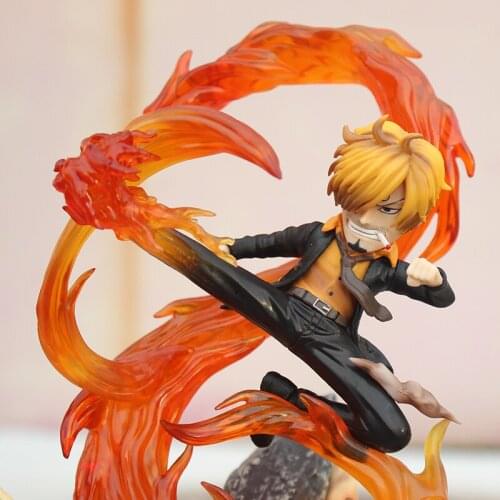 One Piece Gk Statue Vinsmoke Sanji Battle Ver. Pvc Figure 22cm