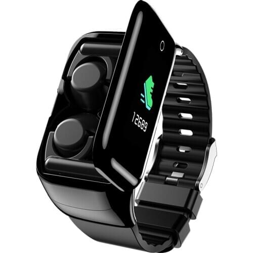 2 in 1 Sport Smart Band M7 Smart Watch men with TWS Earphone Heart Rate Monitor Fitness TrackerWristband for Android IOS PK m1M3