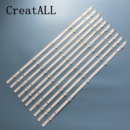 565mm LED Backlight strip 5 Lamp for 58 inch LED LCD TV CRH-AA58AAH2303005108BTREV1.1 TT5830X V0_00 XY-MC E466169 3V/LED