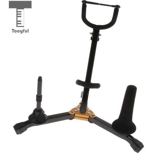Tooyful Movable Music Stand Stably Tripod Saxophone Accessory for Alto Saxophone