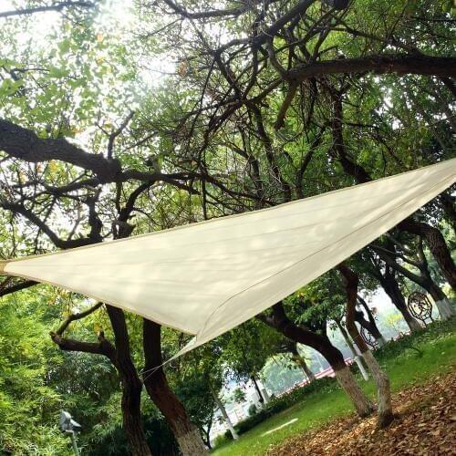 Lihuachen triangle shade sail sun shelter sunshade protection outdoor canopy garden patio pool awning camping picnic tent