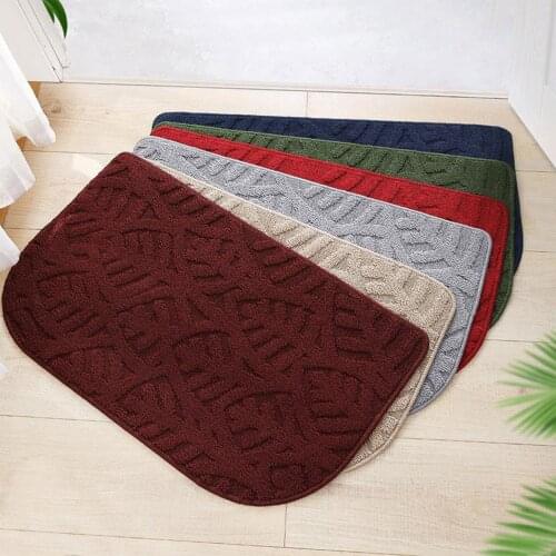 Indoor Doormat Front Door Mat Non-slip Rug Entrance Carprt for Bathroom Kitchen