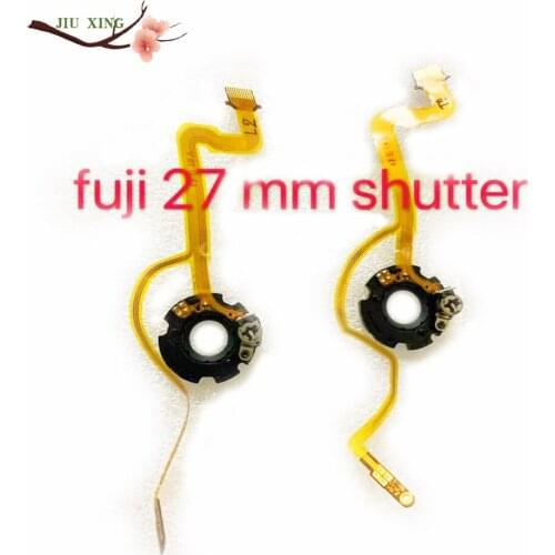 Used Lens Aperture Group Flex Cable For fuji 27mm shutter Repair Parts not Original