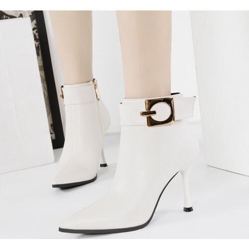 Winter Boots Women Extreme High Heels Sexy Shoes Ankle Boots For Women High Heels Boots Women Luxury Heels Zapatos De Mujer Buty