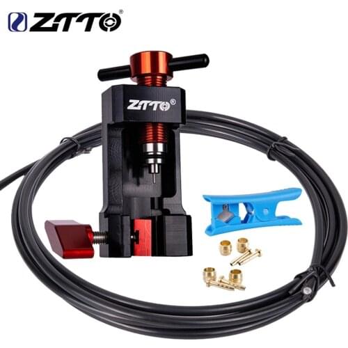 ZTTO Bicycle Hydraulic Disc Brake Oil Needle Tool Driver Hose Cutter Cable Pliers Olive Connector Insert BH59 BH90 Install Press