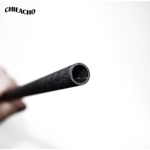 1pcs 30MM OD x 28MM ID Carbon Fiber Tube 3k 500MM Long with 100% full carbon, Quadcopter Hexacopter Model DIY 30*28*500