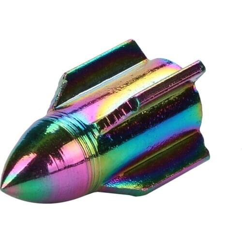 1PC Airplane Shape Aluminum Bicycle Tire Valve Cap Ultralight Mountain Road Bike Valve Cap Tire Valve Protector MTB Accessories